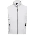 Produktbild: Men's Softshell Vest Modische Softshellweste weiß, Gr. S