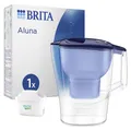 Produktbild: Brita Aluna, Pitcher-Wasserfilter, 1,4 l, Transparent, Blau