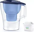 Produktbild: BRITA Wasserfilter-Kanne Aluna | 2,4l | Maxtra Pro Kartusche | Filteranzeige | BPA-frei | spülmaschinengeeignet | blau