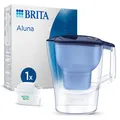 Produktbild: Brita Wasserfilter-Kanne Aluna blau 2,4 l Füllmenge  Wasserfilter