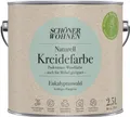 Produktbild: 2,5L Schöner Wohnen Naturell Kreidefarbe Eukalyptuswald, Kräftiges Blaugrün