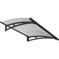 Produktbild: Canopia Vordach Aquila 1,5 cm x 90 cm Anthrazit klar