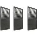 Produktbild: MCW Schiebetür, Anthrazit, Metall, 272x206x11 cm, Sonnen- & Sichtschutz, Pavillons & Pergolas, Pavillons