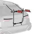 Produktbild: Wiltec Kofferraum Fahrradträger für 3 Fahrräder, Heckklappenfahrradträger Stahl, Fahrradträger für Heckklappe bis 45 kg, Stabiler Heckklappenträger