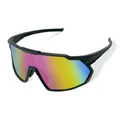 Produktbild: TWO-X Speed Fahrradbrille schwarz Half Revo pink Sportbrille