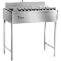 Produktbild: BBQ-Toro Mangal Holzkohlegrill Schaschlik Spiessdreher mit 11 Spießen Motor USB