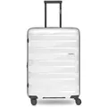 Produktbild: Bergpfeil Travel 4-Rollen Trolley M 66 cm mit Dehnfalte  weiss