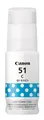 Produktbild: Canon GI-51 C Nachfülltinte - cyan 7.700 Seiten