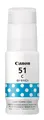 Produktbild: Canon Original GI-51 C Nachfülltinte - cyan 7.700 Seiten 4546C001