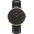 Produktbild: Daniel Wellington Herrenuhr Classic Black DW.DW00100127 Edelstahl 87087042