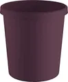 Produktbild: helit H6405825 - Papierkorb „the green german“, 18 Liter, aus Recycling-Kunststoff Blauer Engel zertifiziert, bordeaux-rot, 1 Stück