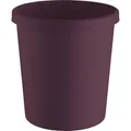 Produktbild: Helit Papierkorb H6405825, the green german, rot, rund, aus Recycling-Kunststoff, 18 Liter
