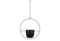 Produktbild: Mica Decorations Blumentopf Mica Decorations Dexter Topf haengend schwarz - l34xb14xh65cm