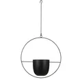 Produktbild: Mica Decorations Dexter Hängender Blumentopf - L34 x B14 x H65 cm - Schwarz