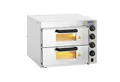 Produktbild: Royal Catering Pizzaofen Pizzabackofen 2 Kammern Ø 40 cm Pizzabäcker