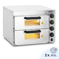 Produktbild: Pizzaofen Pizzabackofen Gastro Pizza Backofen Flammkuchenofen Ofen 3000 Watt