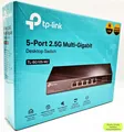Produktbild: TP-Link TL-SG105-M2 5× 2.5-Gigabit ports Ethernet LAN Switch Schwarz NEU & OVP