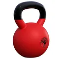 Produktbild: GORILLA SPORTS® Kettlebell - 2-32 kg Gewichte, Einzeln/Set, Gusseisen, Vinyl Beschichtung, Bodenschonende - Kugelhantel, Schwunghantel, Kugelgewicht, Rundgewichte für Fitness, Gym, Krafttraining