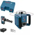 Produktbild: Rotationslaser GRL 400 H Professional blau/schwarz, rote Laserlinie, mit Laser-Empfänger LR 45, in L-BOXX