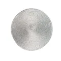 Produktbild: Excelsa 6er Set Platzset rund Ø 36 cm Polypropylen Silber