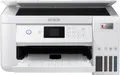 Produktbild: Epson EcoTank ET-2856 - Multifunktionsdrucker - Farbe - Tintenstrahl - refillable - A4 (Medien) - bis zu 10.5 Seiten/Min. (Drucken) - 100 Blatt - USB, Wi-Fi - weiß (C11CJ63406)