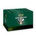 Produktbild: Adventskalender Aufsatz Bierkasten Männer Kalender Weihnachten Geschenkidee Grün