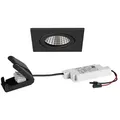 Produktbild: Brumberg LED Einbaudownlight ITANSA S BB16, IP54, 230V AC, 50 Hz, 6W, 38°, 3000K, 680lm, quadratisch, schwarz matt, dimmbar BRUM-39476083