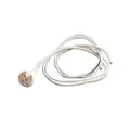 Produktbild: 12V AC/DC Halogenfassung Keramik G4 - GY6.35, max. 50W, mit 50cm Kabel