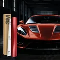 Produktbild: 3M 2080 Car Wrapping Folie 30x152cm Selbstklebende Autofolie für Auto Motorrad Boot 3D Lackschutzfolie mit Luftkanälen zum Folieren (SP273 Satin Vampire Red)