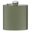 Produktbild: Flachmann, Edelstahl, oliv, 170 ml