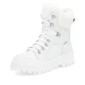 Produktbild: Rieker Evolution Damen Schnürstiefeletten W2174, Frauen Stiefeletten, lose Einlage, wasserabweisend, riekerTEX,Weiss (80),39 EU / 6 UK