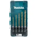 Produktbild: Makita Hss-tin Metallbohrer-set Ø 3/3,5/4/5/6mm, 90 - 129 Mm, Sds-plus, 5-tlg.