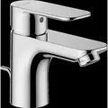 Produktbild: Hansa - Basic Einhebelmischer Waschtischbatterie 5540 Ablaufgarnitur Mit Zugstange Ausladung 101mm Dn15 Chrom