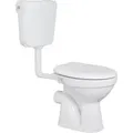 Produktbild: Belvit Dusch Wc Mit Bidet Funktion – Standtoilette Mit Taharet, Hygienedusche, Spülkasten Und Softclose Wc-deckel, Waagerechter Abgang, Komplettset