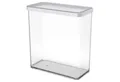 Produktbild: ROTHO Frischhaltedose LOFT, Transparent, Weiß, B 20 cm, 3200 ml, Kunststoff, Silikon, (1-tlg), Deckel mit Silikondichtung