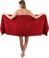 Produktbild: Betz Saunatuch Strandtuch Saunatuch XXL Badetuch Premium Größe 70 x 200 cm, 100% Baumwolle (1 Stück, 1-St), 100% Baumwolle
