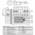 Produktbild: Miraval Funk-Projektionswecker Funkwecker USB 2 Alarme Temperaturanzeige Datum - 4-MV5822-2