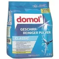 Produktbild: domol Geschirr-Reiniger Pulver »Classic« 1,5 kg (100 Spülgänge) blau