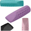 Produktbild: Faber-Castell Grip 2001 Eraser Rubber Pencil Cap - 6-Pack Select Colors (Black, Turquoise, Purple, Pink) (black + turquoise)