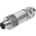 Produktbild: Festo NECU M12 4 Pin D-coded Plug (NECU-M-S-D12G4-C2-ET)