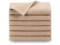 Produktbild: 6er Set Handtücher in 50x100 cm - langlebige Frottiertücher in beige - mit pr...