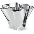 Produktbild: Philippi Margeaux Vase Edelstahlvase von Hand gefaltet ideal für Tulpen Rosen Dekoobjekt - Silber