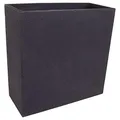 Produktbild: Spetebo XXL Kunststoff Pflanzkasten anthrazit - 60x60x26 cm - Blumenkasten Pflanzkübel Blumenkübel
