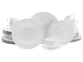 Produktbild: CreaTable, 16629, Serie Fleur Royal, 30-teiliges Geschirrset, Kombiservice aus Porzellan, spülmaschinen- und mikrowellengeeignet, Qualitätsproduktion