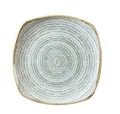 Produktbild: Churchill Homespun Square Plate Platte Porzellan 21,5 x 21,5 cm Stone Grey