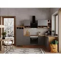 Produktbild: Respekta Winkelküche BEKBL280EGC 280 x 172 cm Grau-Wildeiche Nachbildung