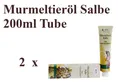 Produktbild: 2 x Murmeltieröl Salbe 200ml - Tube