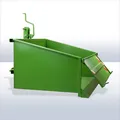 Produktbild: Dema Heckcontainer Heck-Mulde Kipp Erntegerät 120cm 1200S mechanisch 800kg Kat 1+2 52025-SP