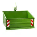 Produktbild: Traktor Heckcontainer Heckmulde Transportcontainer Mulde Container 120 cm grün