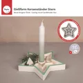 Produktbild: Silikon Gießform Kerzenständer Stern 36168000